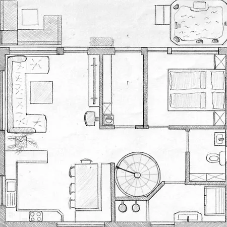 Prázdninový dům With 3 Bedrooms Messstetten